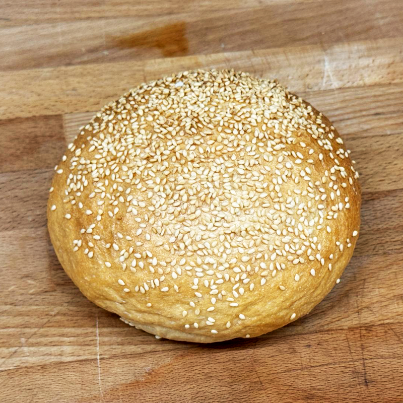 Hamburger Wecken mit Sesam